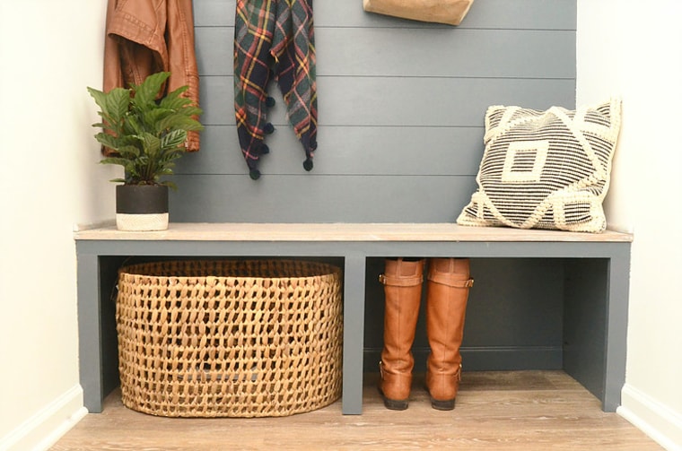 Mudroom makeover