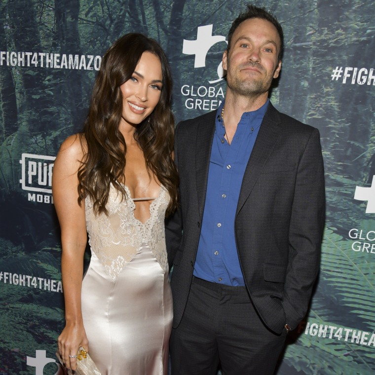 Megan Fox and Brian Austin Green at PUBG Mobile's #FIGHT4THEAMAZON Event