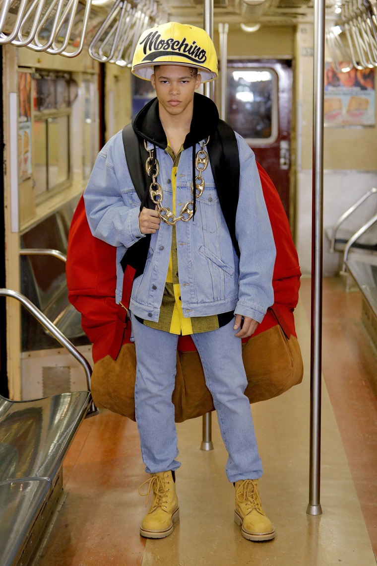 Moschino Pre-Fall 2020 Collection Moschino Makes the Subway Look Chic