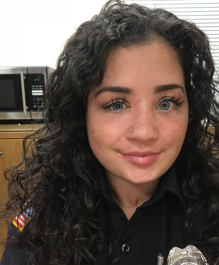 Wanting to pursue a career as a police officer kept Sabrina Rosado focused on recovery and pushed her to get surgery on her eyes to save her sight. She hopes her story will provide hope to others going through difficult times. 
