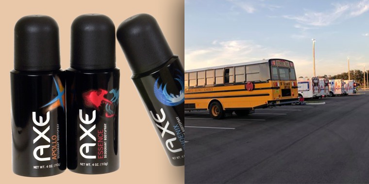 A Florida middle school student demonstrated how much Axe Body Spray is too much Axe Body Spray in a school bus incident this week. 