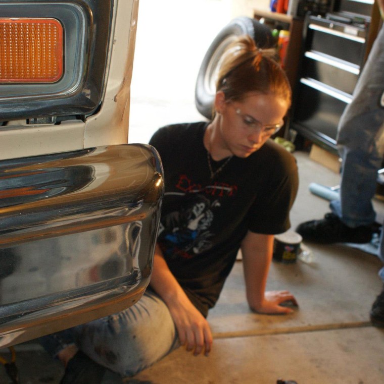 As a teenager in high school, Kristen Finley faced harassment and ridicule in her auto tech class.