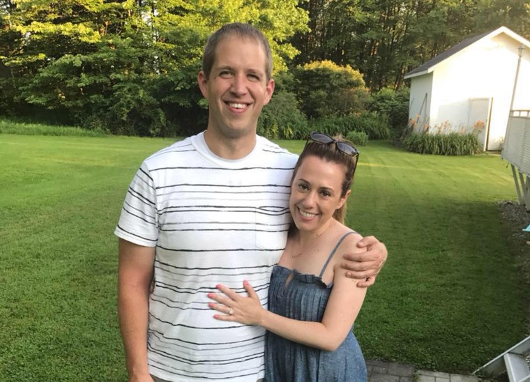 Image: Matthew and Lauren Urey were injured in the White Island volcano eruption.