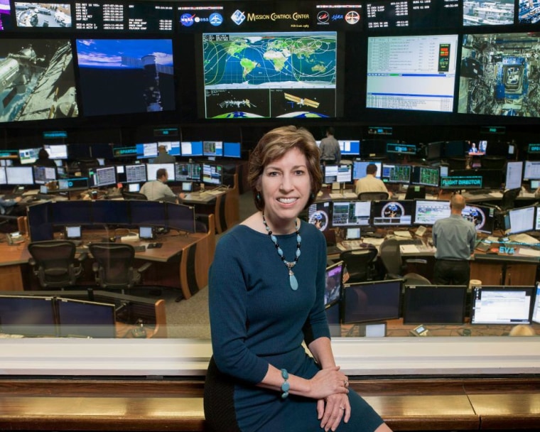 Ellen Ochoa when she was Director of Johnson Space Center.