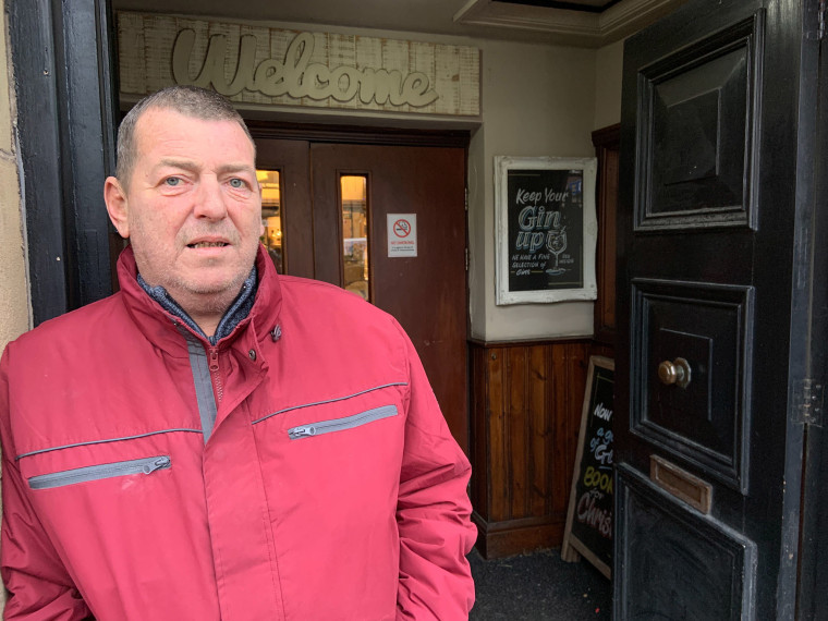 Image: John Puntis, 61, former miner in Bolsover, Derbyshire, the day after the general election on Dec. 12, 2019.
