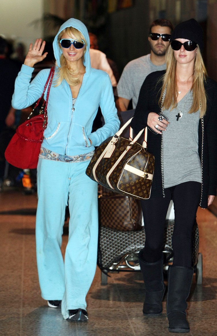 Paris Hilton explains why Juicy Couture tracksuits became her