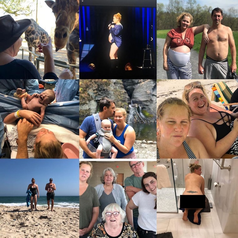 Amy Schumer shared some of her most memorable moments of the year on Instagram. 
