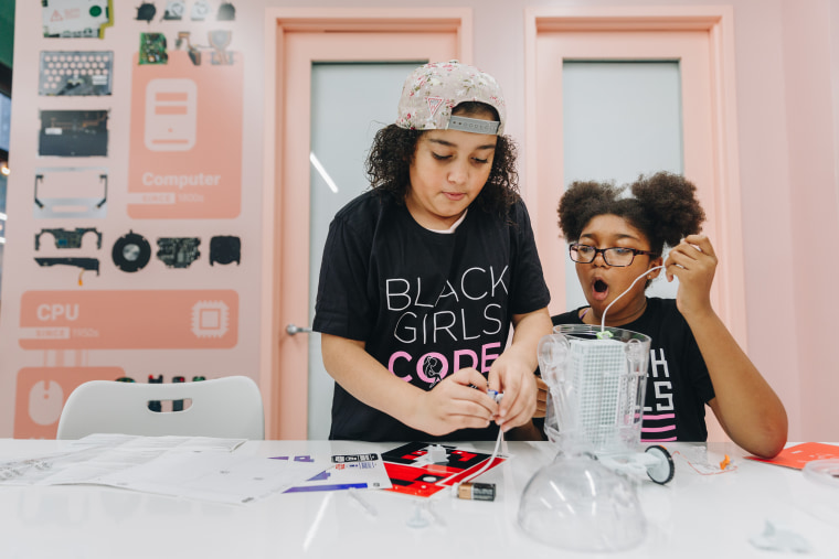 Black women make up less than 0.5 percent of leadership roles in tech. Black Girls Code is trying to change that.