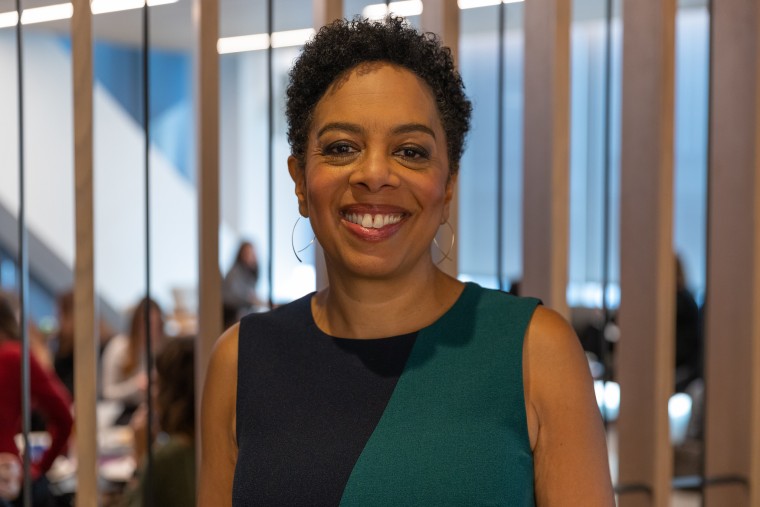 Sharon Epperson, senior personal finance correspondent for CNBC, at a Know Your Value event in Philadelphia on Nov. 19, 2019.