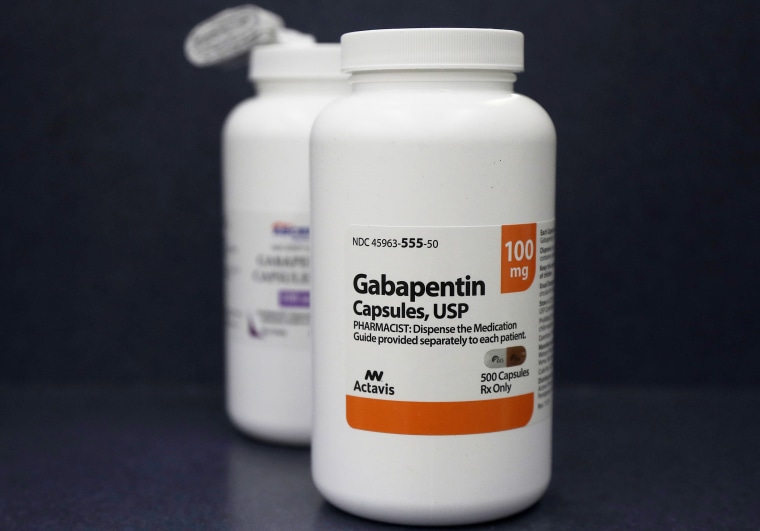 Gabapentin, a non-opioid pain drug.