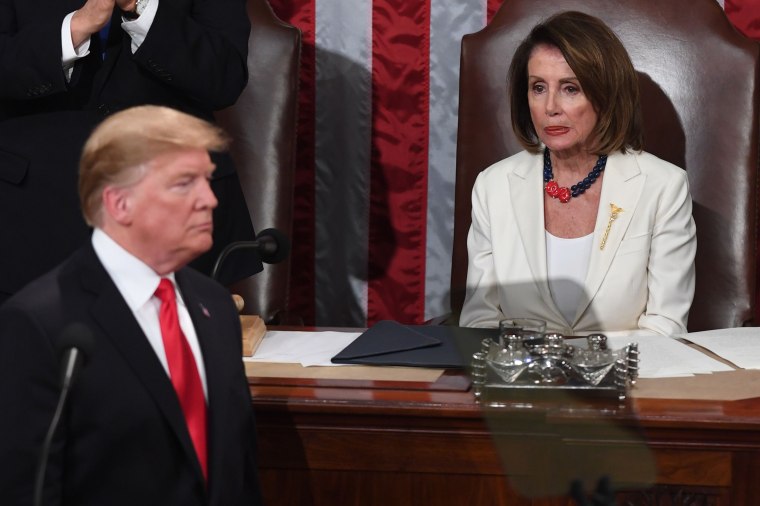 Image: Nancy Pelosi  Donald Trump