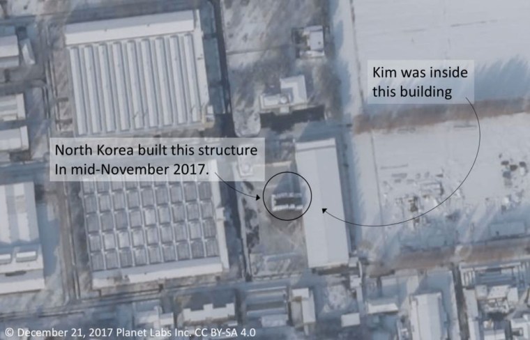Image: Satellite photos show work on a North Korean site