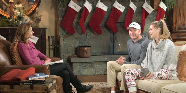Bode and Morgan Miller sat down with TODAY's Natalie Morales at their home in Montana.