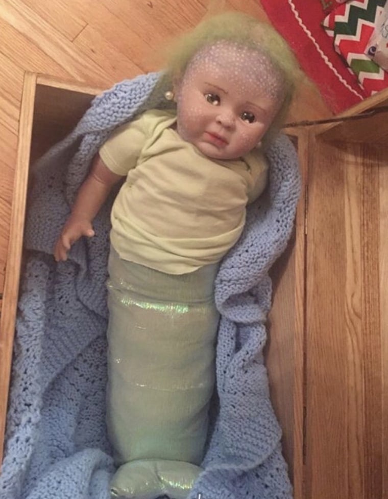Elizabeth Faidley purchased this mer-baby doll on Etsy in 2015, only to learn the doll was filled with cocaine, and was part of a drug smuggling front.