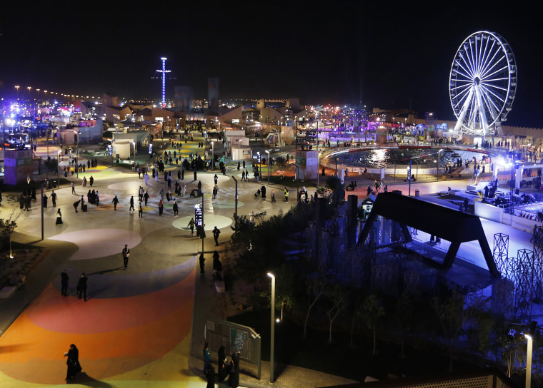 Image: Diriyah Oasis amusement park  