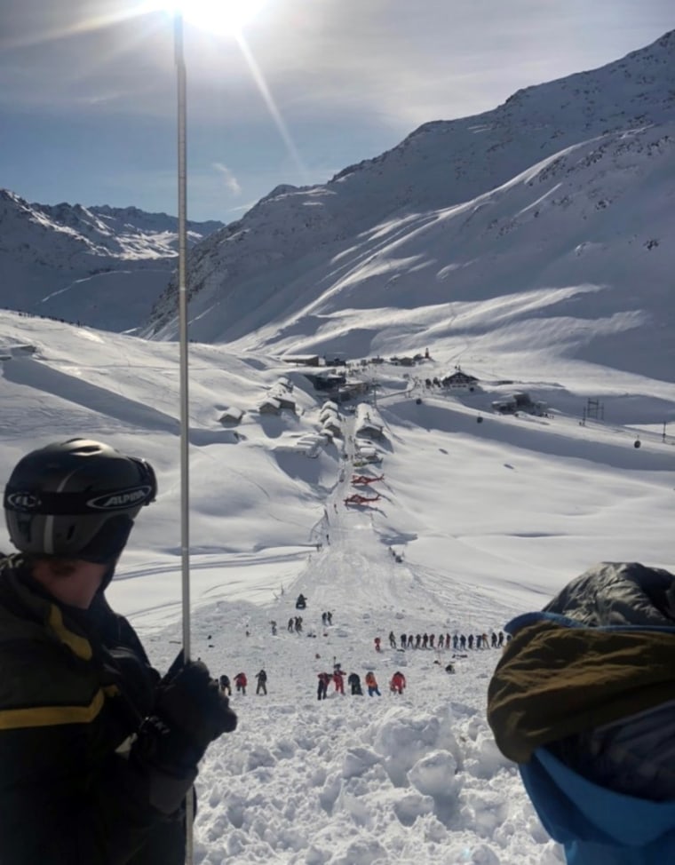 Image: Andermatt avalanche