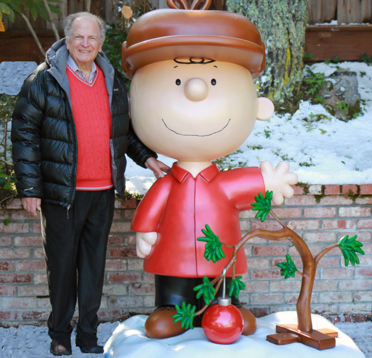 Lee Mendelson, the producer of "A Charlie Brown Christmas," died on Christmas day at age 86. He is shown in a 2015 photo provided by son Jason Mendelson.
