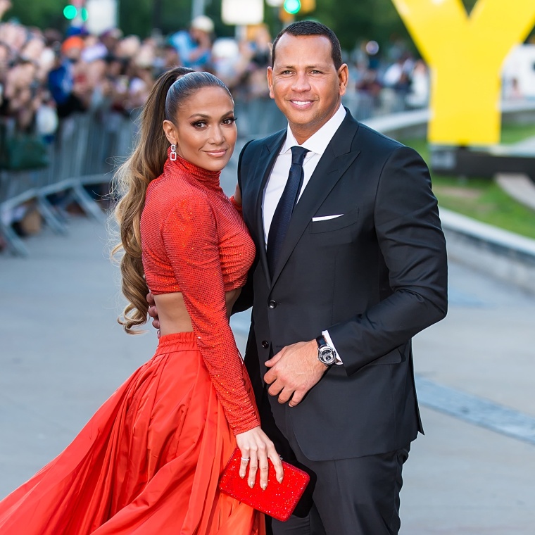 Jennifer Lopez and Alex Rodriguez at 2019 CFDA Fashion Awards 