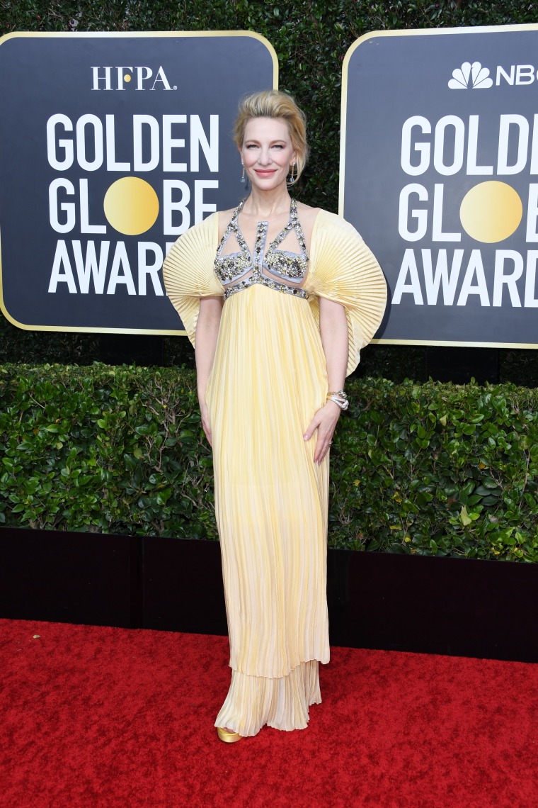 Cate Blanchett Golden Globes red carpet 2020