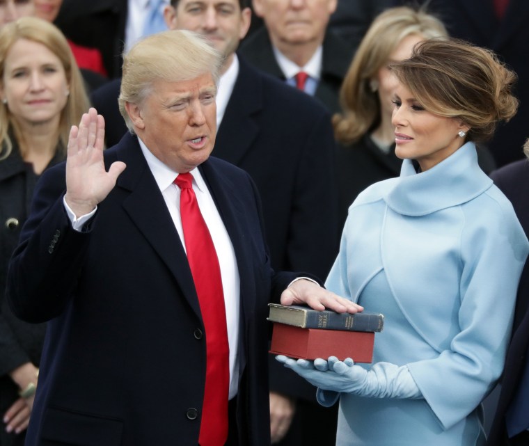 Image: Donald Trump Is Sworn In As 45th President Of The United States