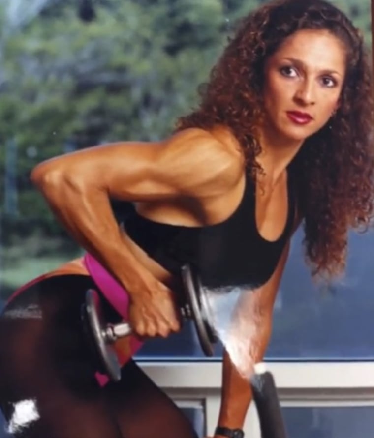 Ellen Latham made a name for herself in the fitness industry in the 80s.