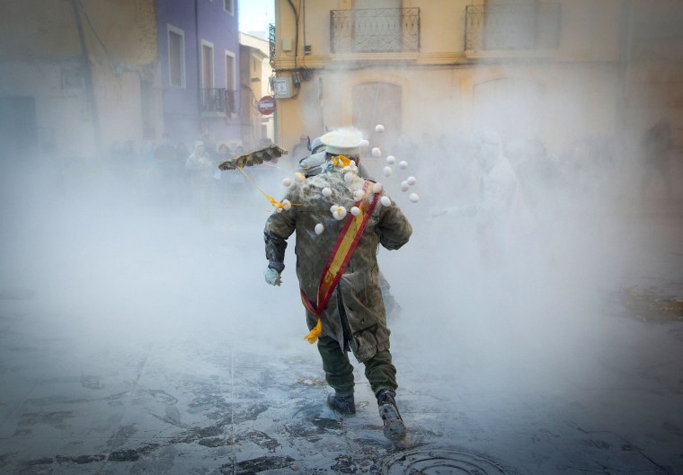 Image: TOPSHOT-SPAIN-CHRISTMAS-FESTIVAL-TRADITION