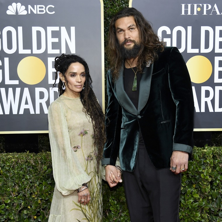 Lisa Bonet and Jason Momoa at 2020 Golden Globes