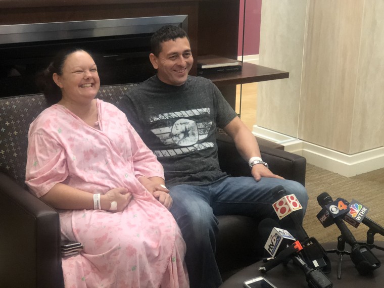 Dawn Gilliam and Jason Tello welcomed twins born in different decades.