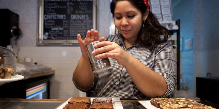 Interns learn the ins and outs of working in a bakery while also participating in career development workshops.