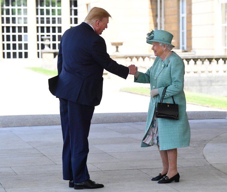Image: U.S. President Donald Trump visits Britain