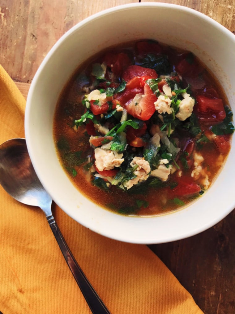 Fragrant Chicken Tomato Soup