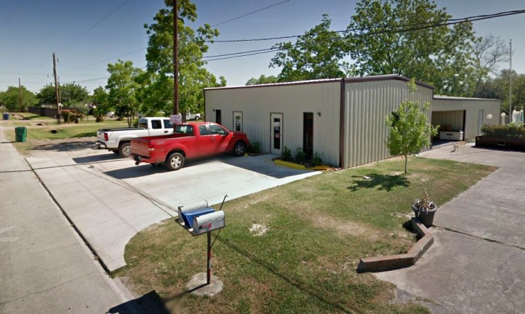 Image: The Central Guns shop on 2025 Kennings Rd., in Crosby, Texas.