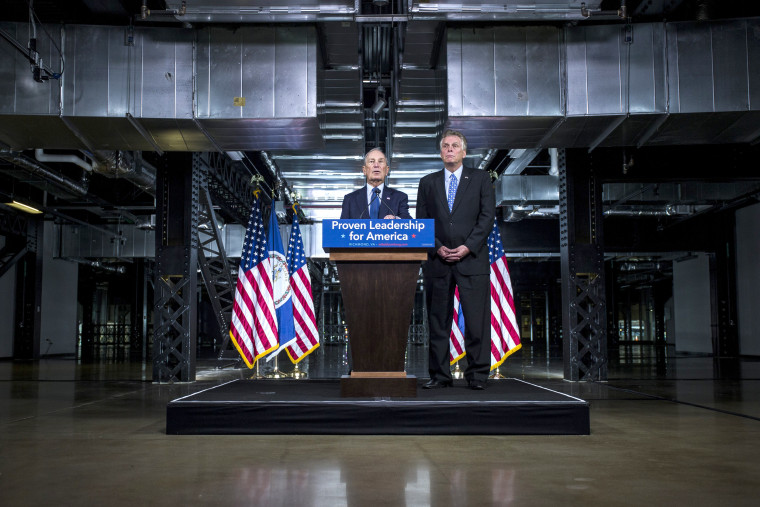 Image: Presidential Candidate Mike Bloomberg Campaigns In Richmond, Virginia