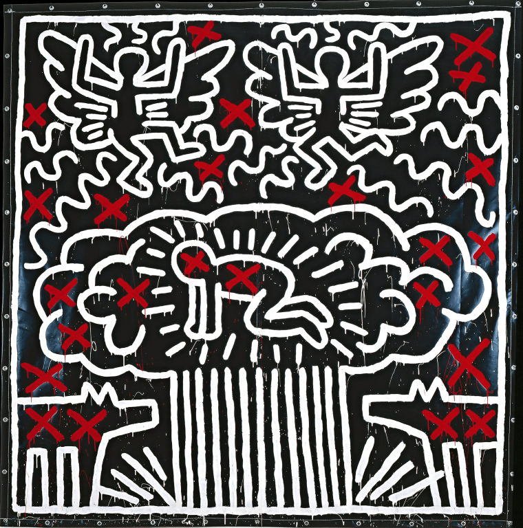 Keith Haring, American 1958-90, Untitled 1982.