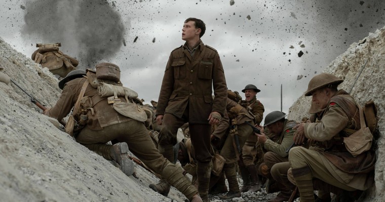 "1917" brings the war to the cinema, and received a best picture nomination.