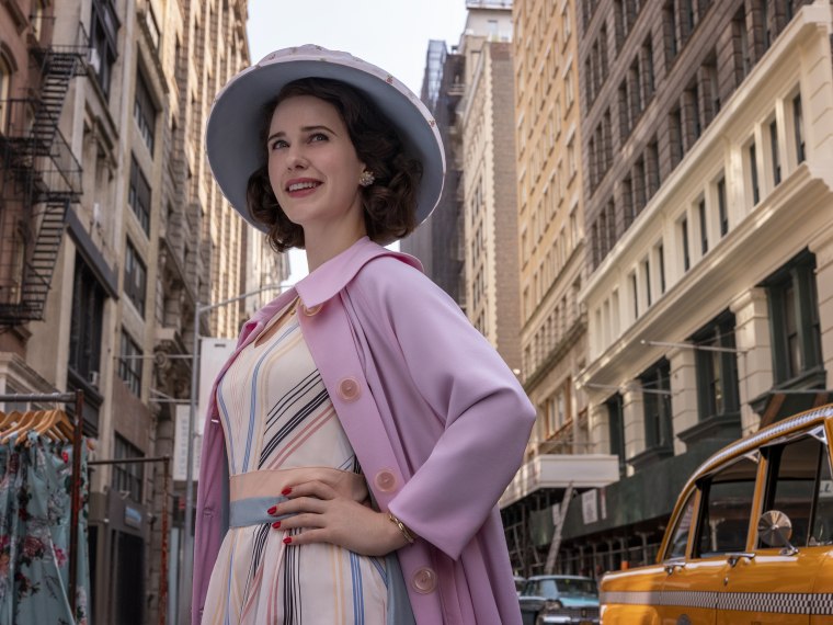 Brosnahan admits she hurt her ribs while wearing a corset on "The Marvelous Mrs. Maisel."