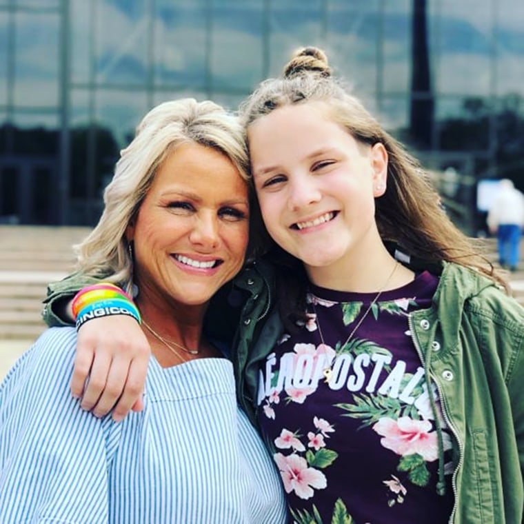 Kimberly Alford, and her daughter, Kayla Kenney.