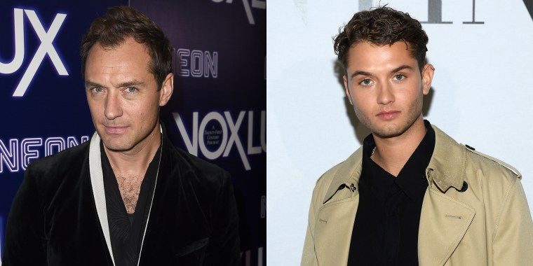 Jude Law and son Rafferty have more than just a passing resemblance.
