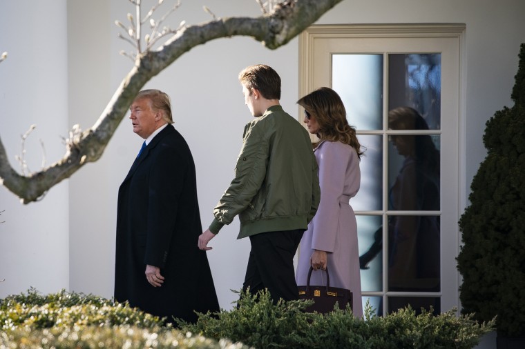 Image: US President Donald J. Trump departs the White House for Florida