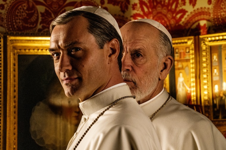 Image: Jude Law and John Malkovich in "The New Pope."