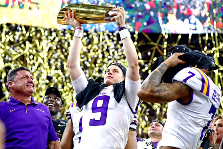 LSU trounces Clemson 42-25, taking its first National Championship