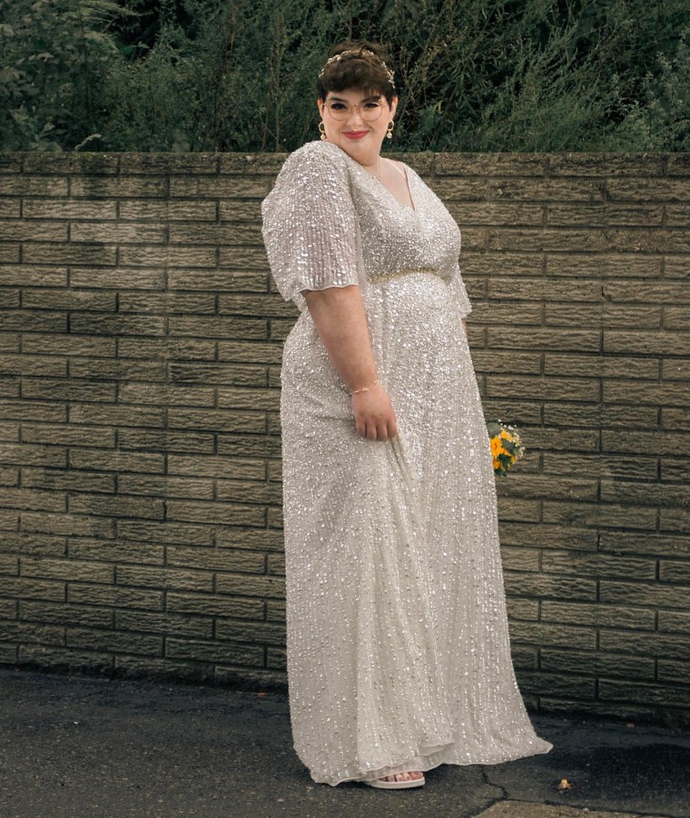 asos curve wedding dress