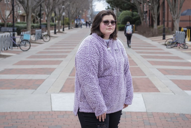 Gabby Safley, a VCU student from Charlottesville