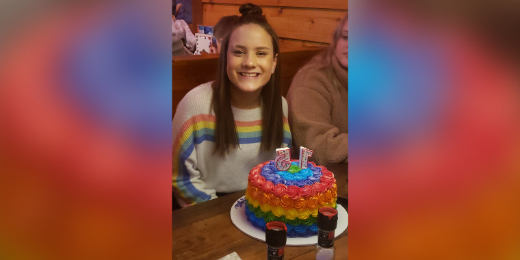 Kayla Kenney was expelled from Whitefield Academy in Louisville, Kentucky, after her mother, Kimberly Alford, shared a photo of her in a sweater that matched her rainbow cake.