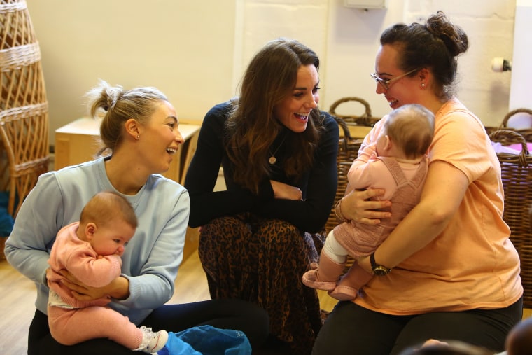Kate Middleton visits Ely &amp; Caerau Children's Centre in Cardiff, Wales