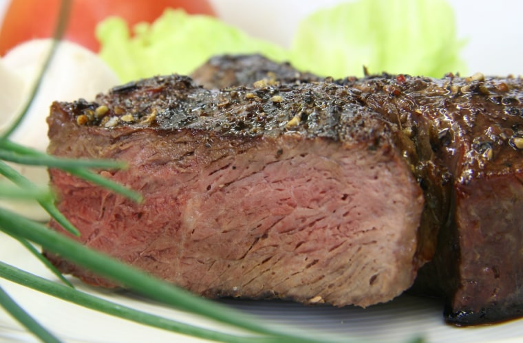 Like your steak medium-well? Cook it to an internal temperature of 140 to 145 degrees, depending on the meat's thickness. 