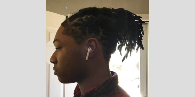High school sophomore Kaden Bradford was suspended for not cutting his hair.