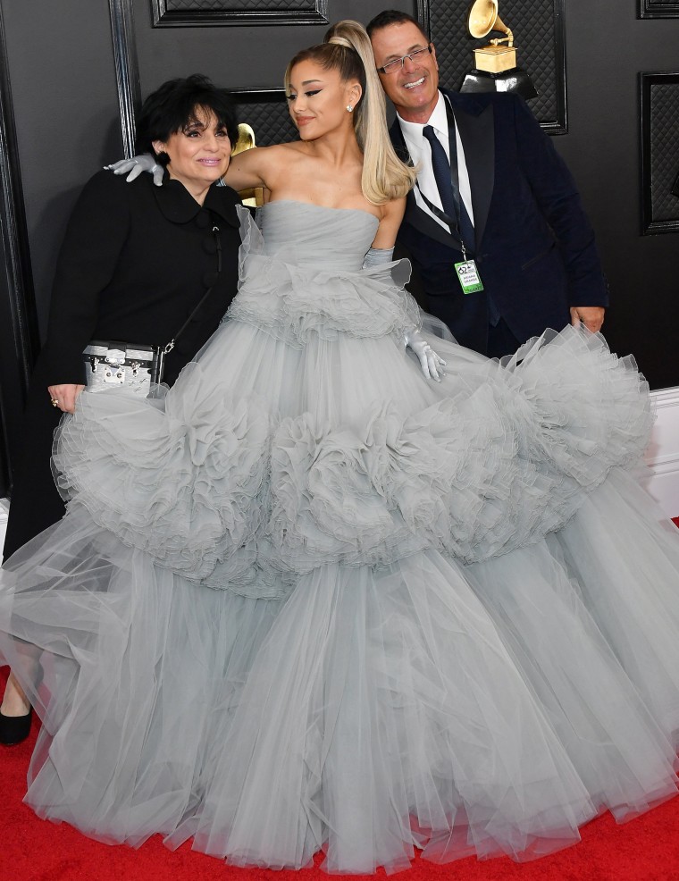 Ariana Grande's Grammys red carpet look is fit for a princess