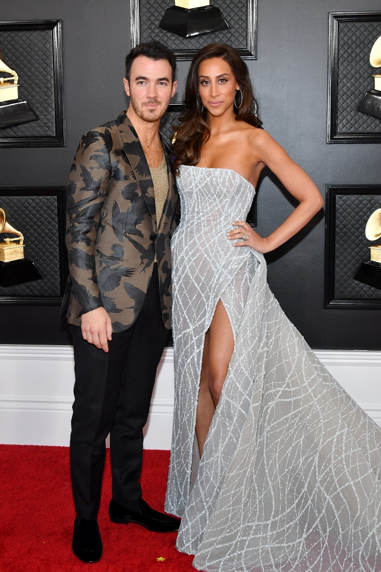 Kevin and Danielle Jonas Grammys 2020