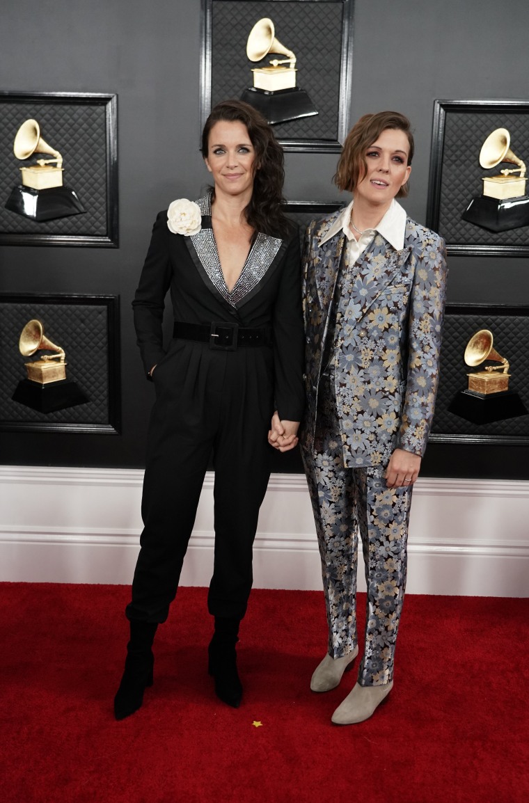 Catherine Shepherd and Brandi Carlile Grammys 2020